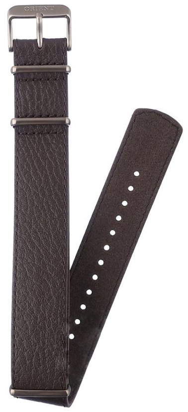 Kožený remienok Orient UL00N012G0 20mm (pre model RA-AR02), hnedý, NATO