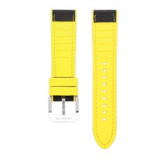 Remienok na hodinky PRIM Cycling 25 RJ.13244 (22 mm) - čiernožltý - RJ.13244.2220.9010.L1