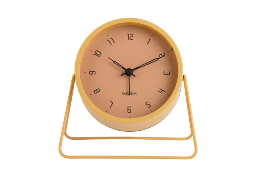 Dizajnový budík 5952YE Karlsson 13cm