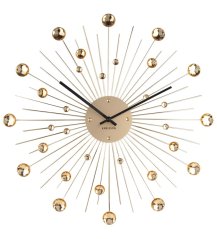 Dizajnové nástenné hodiny 4859GD Karlsson 50cm