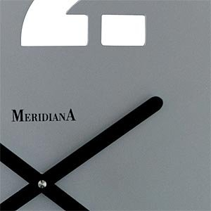 Dizajnové hodiny D&D 299 Meridiana 40cm Meridiana farby kov wenge