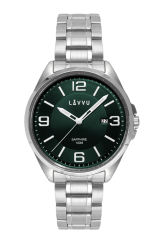 LAVVU Pánské hodinky se safírovým sklem HERNING Green