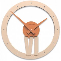 Dizajnové hodiny 10-015 CalleaDesign Xavier 35cm (viac farebných verzií) Farba terracotta-24