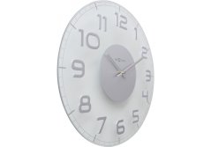 Dizajnové nástenné hodiny 8817tr Nextime Classy round 30cm