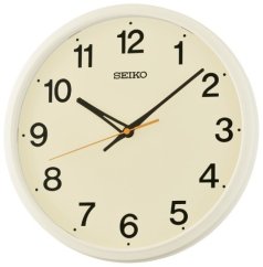 Nástěnné hodiny s tichým chodem Seiko QHA019C