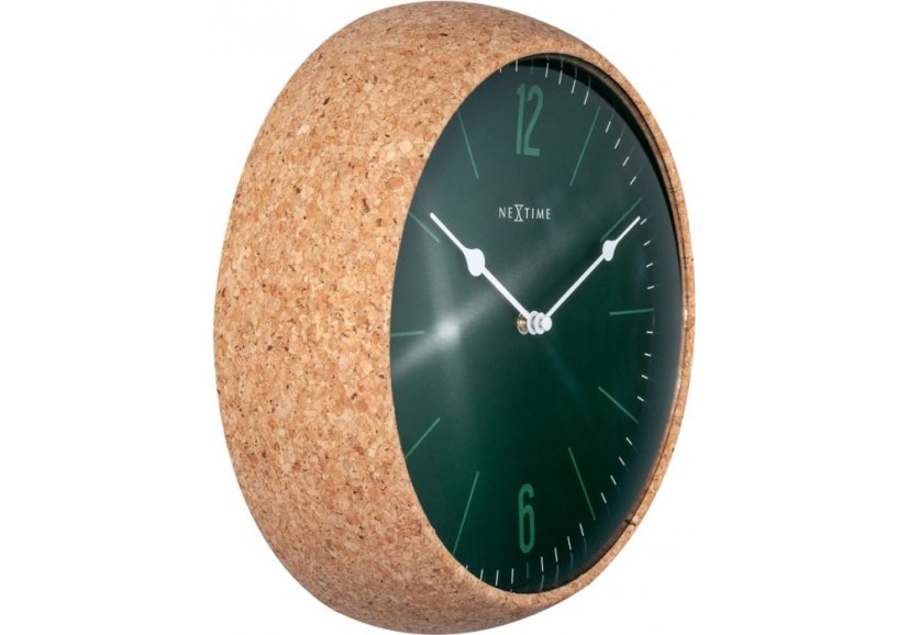 Dizajnové nástenné hodiny 3509gn Nextime Cork 30cm