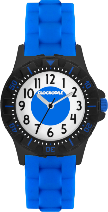 Svítící modré sportovní chlapecké hodinky CLOCKODILE SPORT 3.0 CWB0041