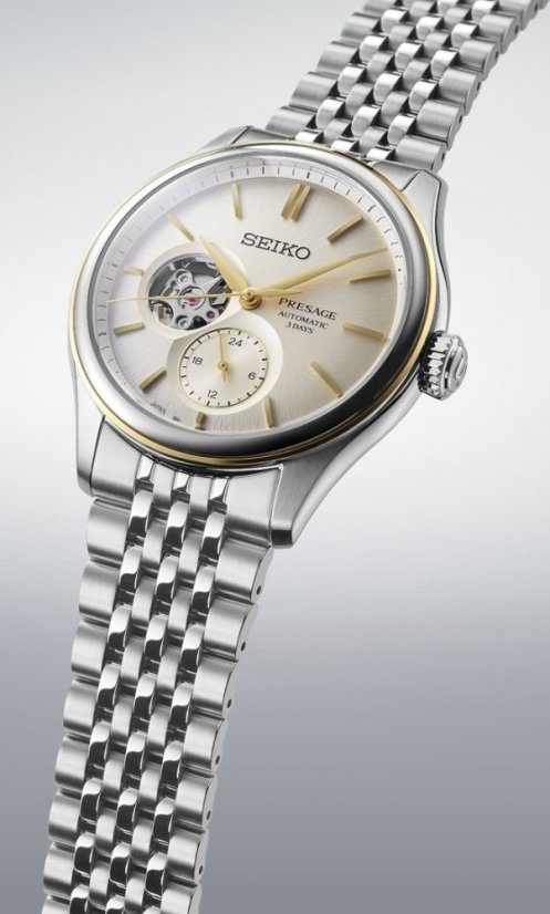 Seiko SPB480J1 Presage Classic „Shiro-Iro“ Open Heart