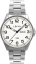 Ocelové pánské hodinky LAVVU BERGEN White se svítícím číselníkem  LWM0140