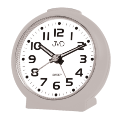 Ručičkový budík s tichým chodem JVD SRP8514.3