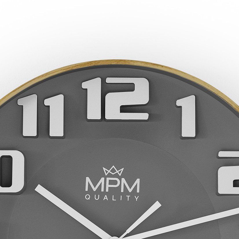 Hodiny s tichýň chodom MPM E01.4165.9200
