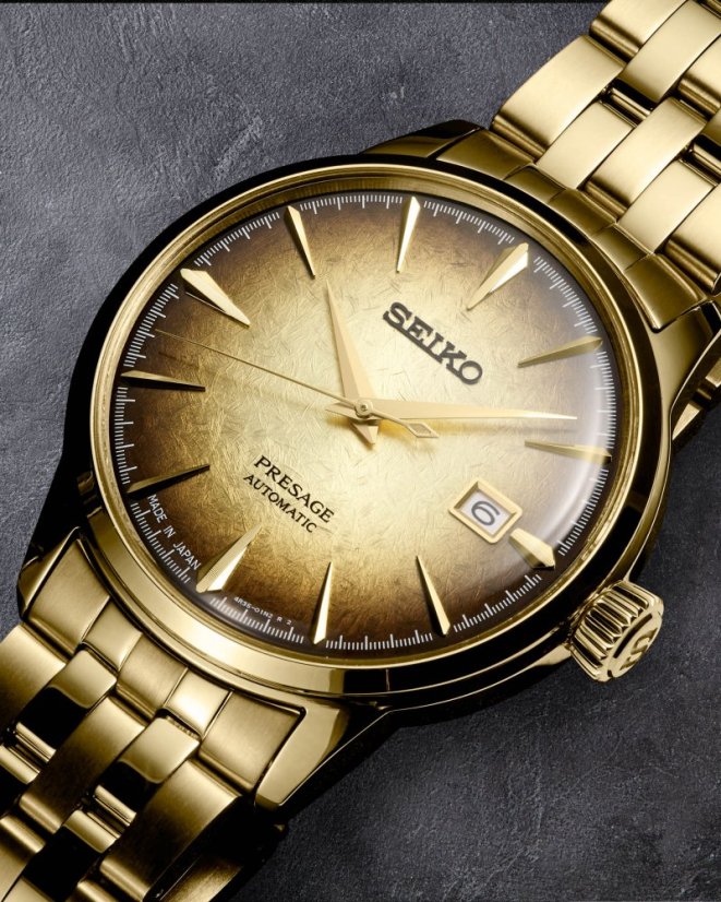 Seiko SRPK48J1 ‘Beer Julep’ Presage Cocktail Time European