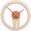 Dizajnové hodiny 10-015 CalleaDesign Xavier 35cm (viac farebných verzií) Farba terracotta-24