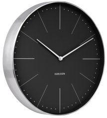 Dizajnové nástenné hodiny 5681BK Karlsson 38cm