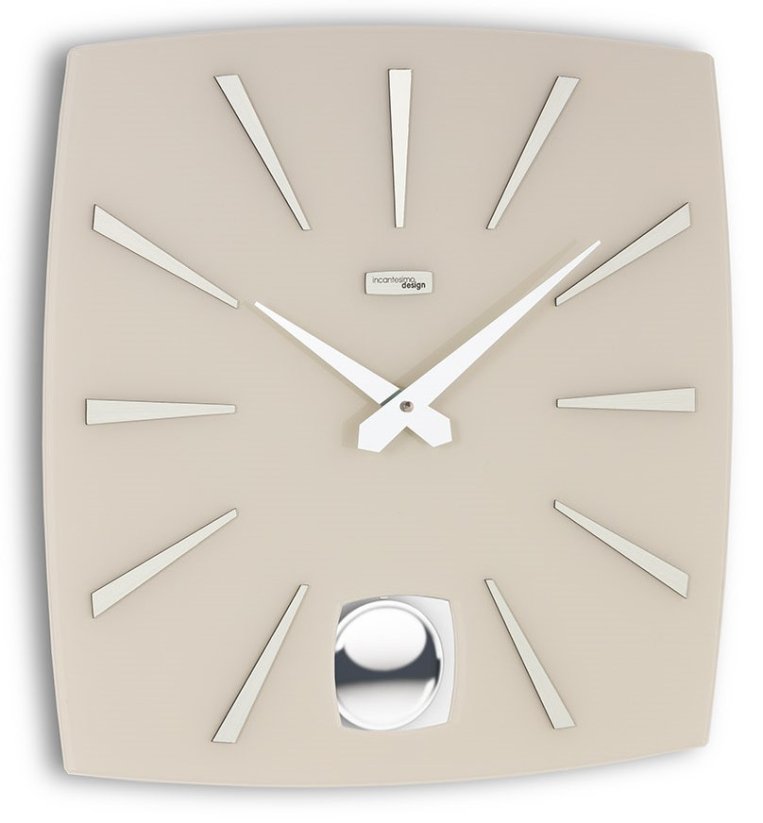 Dizajnové nástenné kyvadlové hodiny I198TL IncantesimoDesign 40cm