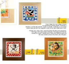 Dizajnové nástenné hodiny Lowell 11952 Clocks 29cm