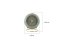 Dizajnové stolné hodiny 5833GR Karlsson 10,5cm