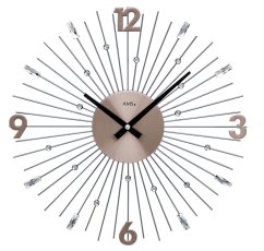 Designové nástěnné hodiny 9654 AMS 39cm