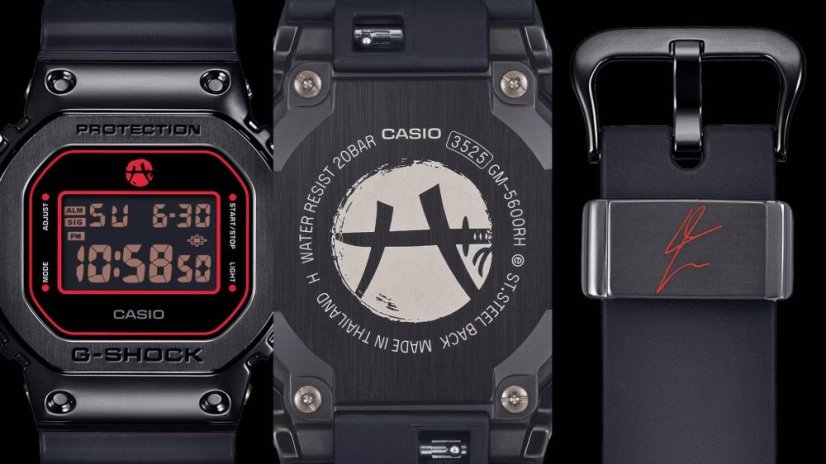 CASIO GM-5600RH-1ER G-Shock Rui Hachimura Signature Model