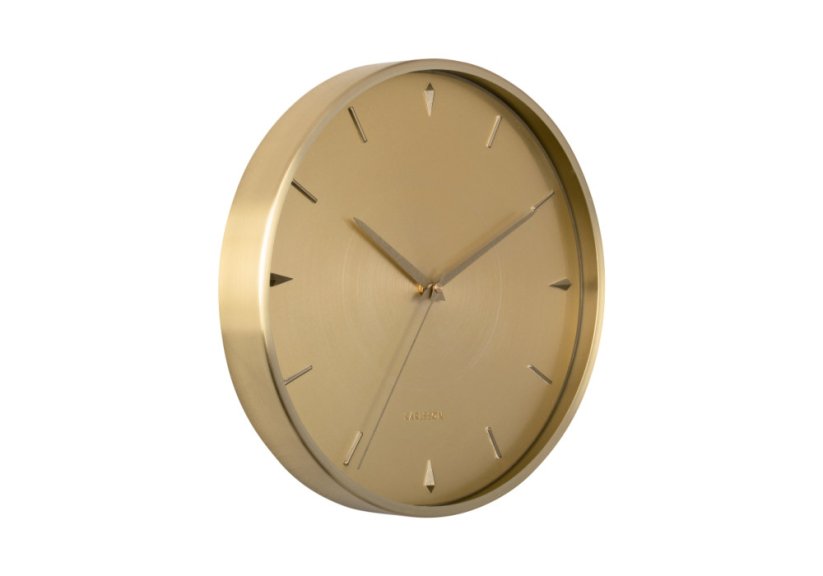 Dizajnové nástenné hodiny 5896GD Karlsson 30cm