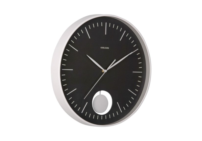 Dizajnové nástenné hodiny 6065BK Karlsson 40cm