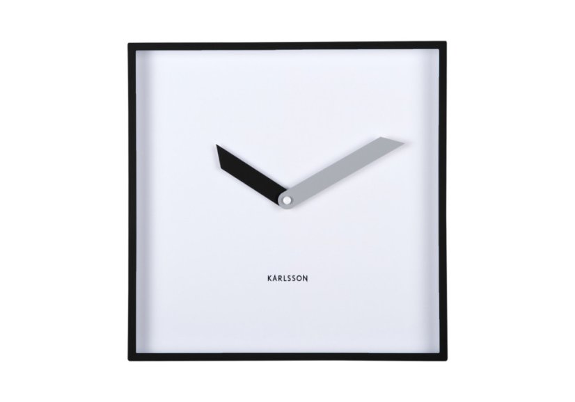 Dizajnové nástenné hodiny 6112BK Karlsson 28cm
