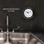 Kúpeľňové hodiny MPM Bathroom clock - čierne - E01.2526.90