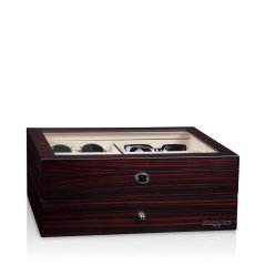 Puzdro na okuliare HEISSE & SÖHNE 70019-197.159 HS Sylt - Ebony