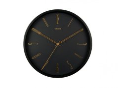 Dizajnové nástenné hodiny 5898BK Karlsson 35cm