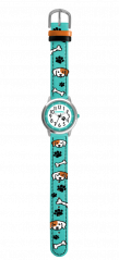 CLOCKKODIEL Modré detské hodinky PEJSCI