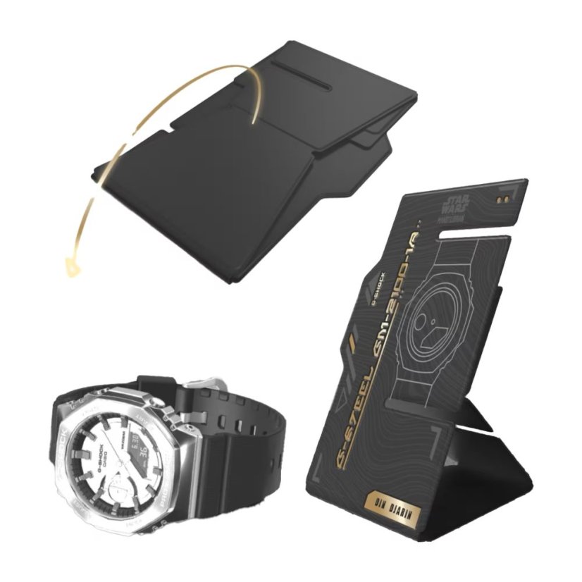 CASIO GM-2100-1AER-MAN  G-Shock Star Wars: The Mandalorian and Grogu