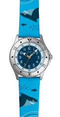 Detské náramkové hodinky s motívom Žralok JVD J7224.3