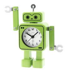 Detský budík ROBOT s tichým chodom JVD SRP2305.1