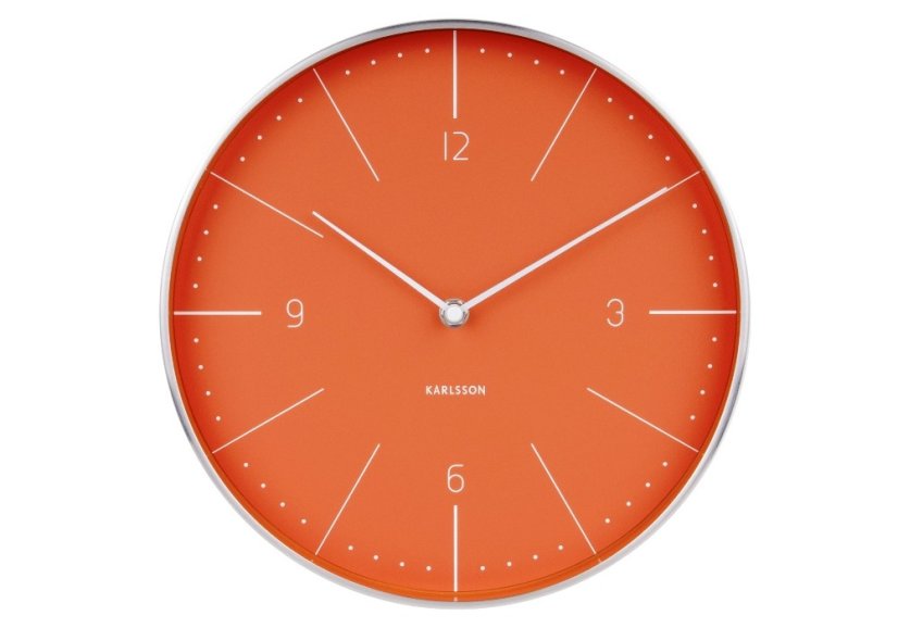 Dizajnové nástenné hodiny 5682OR Karlsson 28cm