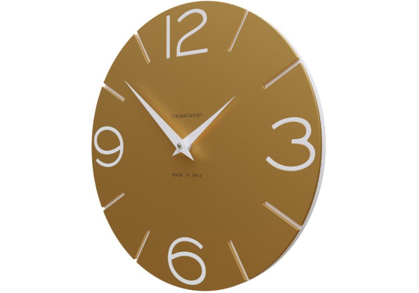 Designové hodiny 10-005-60 gold CalleaDesign 30cm