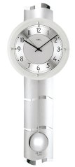 Kyvadlové nástěnné hodiny 5215 AMS řízené rádiovým signálem 66cm