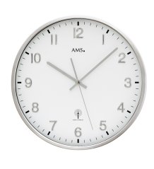 Nástěnné hodiny 5914 AMS řízené rádiovým signálem 32cm