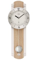 Kyvadlové nástěnné hodiny 5291 AMS řízené rádiovým signálem 60cm