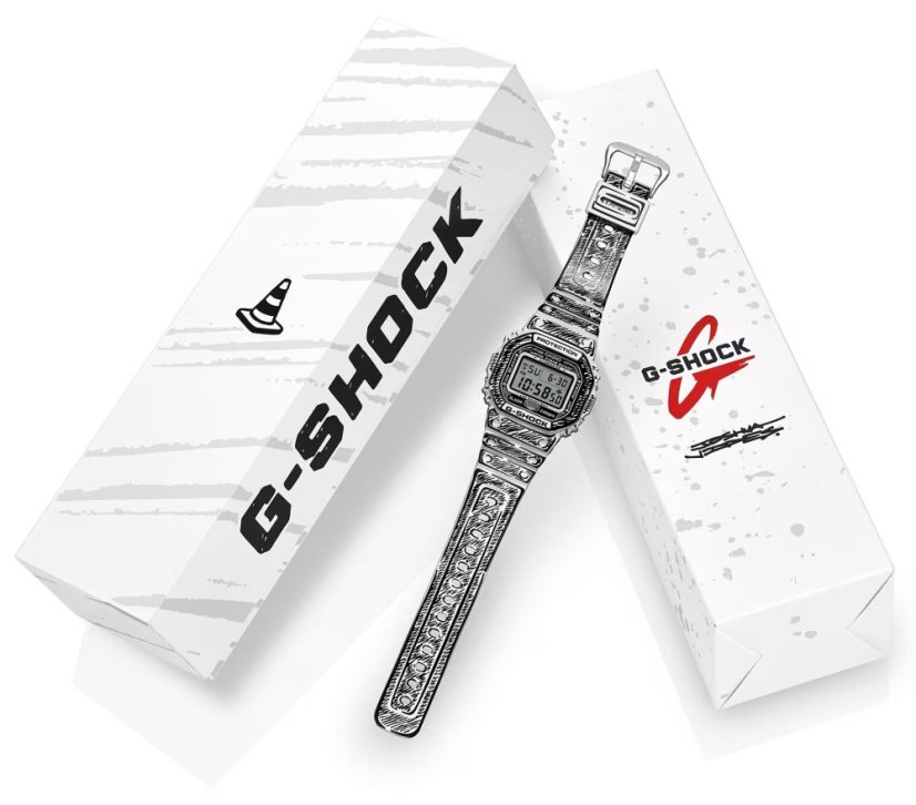 CASIO DW-5600JV-7ER G-Shock Joshua Vides Collaboration Model