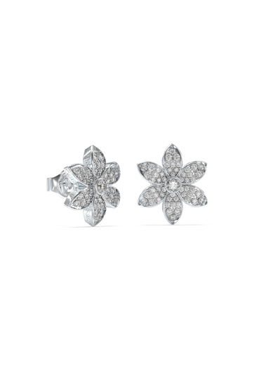 Guess White Lotus náušnice JUBE04145JWRHT/U Guess White Lotus náušnice JUBE04145JWRHT/U