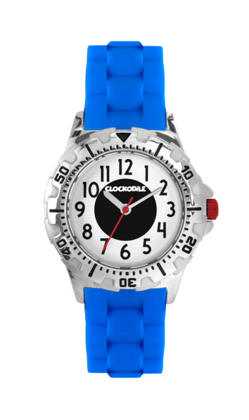 Svietiace modré športové chlapčenské hodinky CLOCKODILE SPORT 3.0 CWB0043