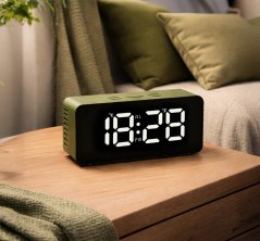 Digitální svítící budík do sítě JVD SB3658.6