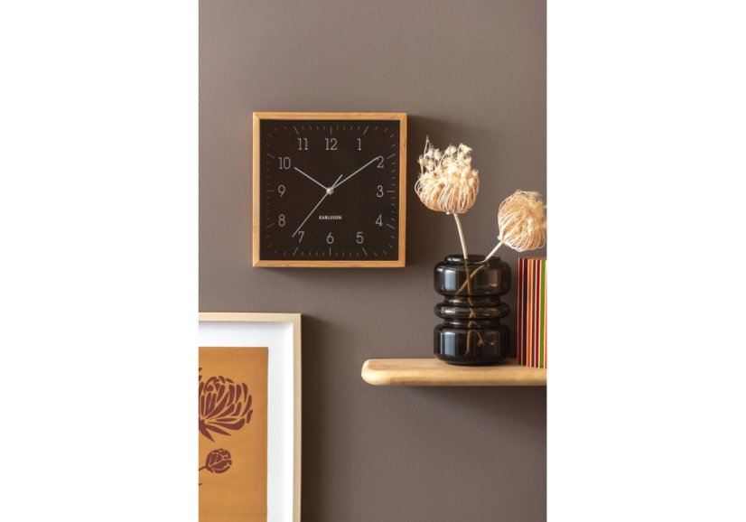 Dizajnové nástenné hodiny 6114BK Karlsson 29cm