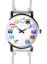 Dizajnové hodinky 6010wi Nextime Wristpad White