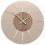 Dizajnové hodiny 10-212 CalleaDesign Extreme M 60cm (viac farebných variantov) Farba terracotta(tehlová)-24 Dyha zebrano - 87