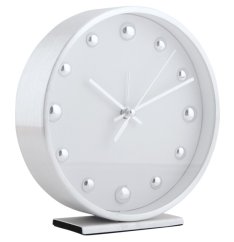 Dizajnové stolné hodiny - budík 5970WH Karlsson 16cm