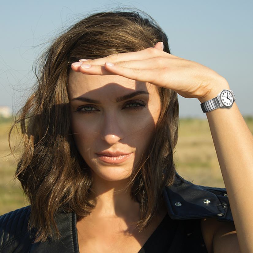 Dámske pružné hodinky LAVVU STOCKHOLM Small White LWL5010