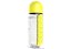 ASOBU multifunkční týdenní dávkovací láhev Pill Organizer žlutá 600ml