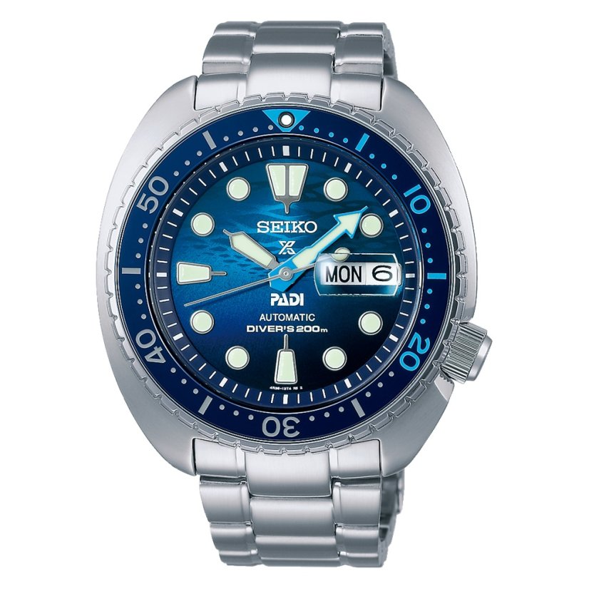 Seiko SRPK01K1 Prospex ‘Great Blue’ Turtle Scuba PADI Special Edition