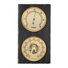 Barometer 8085 s teplomerom - šedo-zlatý - E16.4665.9080.006949